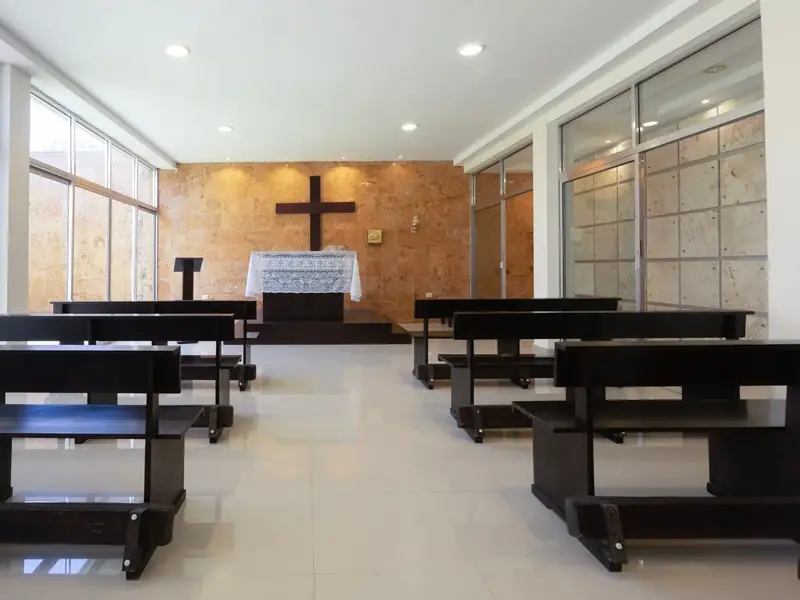 Capilla del Complejo Funerario La Misericordia en Campeche