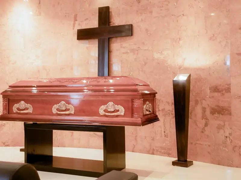 Sala de velación 1 del Complejo Funerario La Misericordia en Campeche