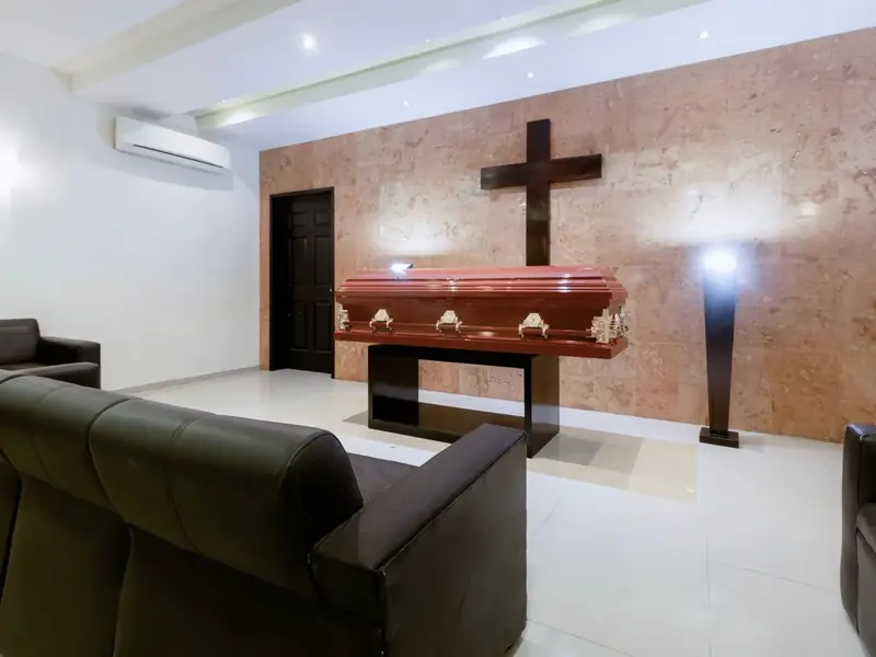 Sala de velación 2 del Complejo Funerario La Misericordia en Campeche